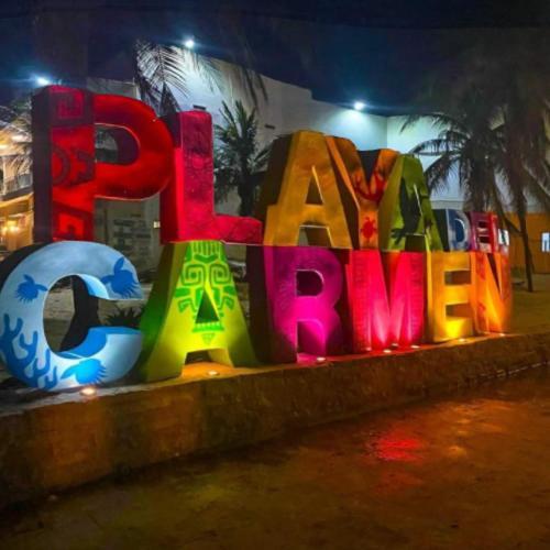 Apartamento En Fraccionamiento Privado 6 Personas Con Piscina Cerca De La Playa プレヤデルカーメン エクステリア 写真