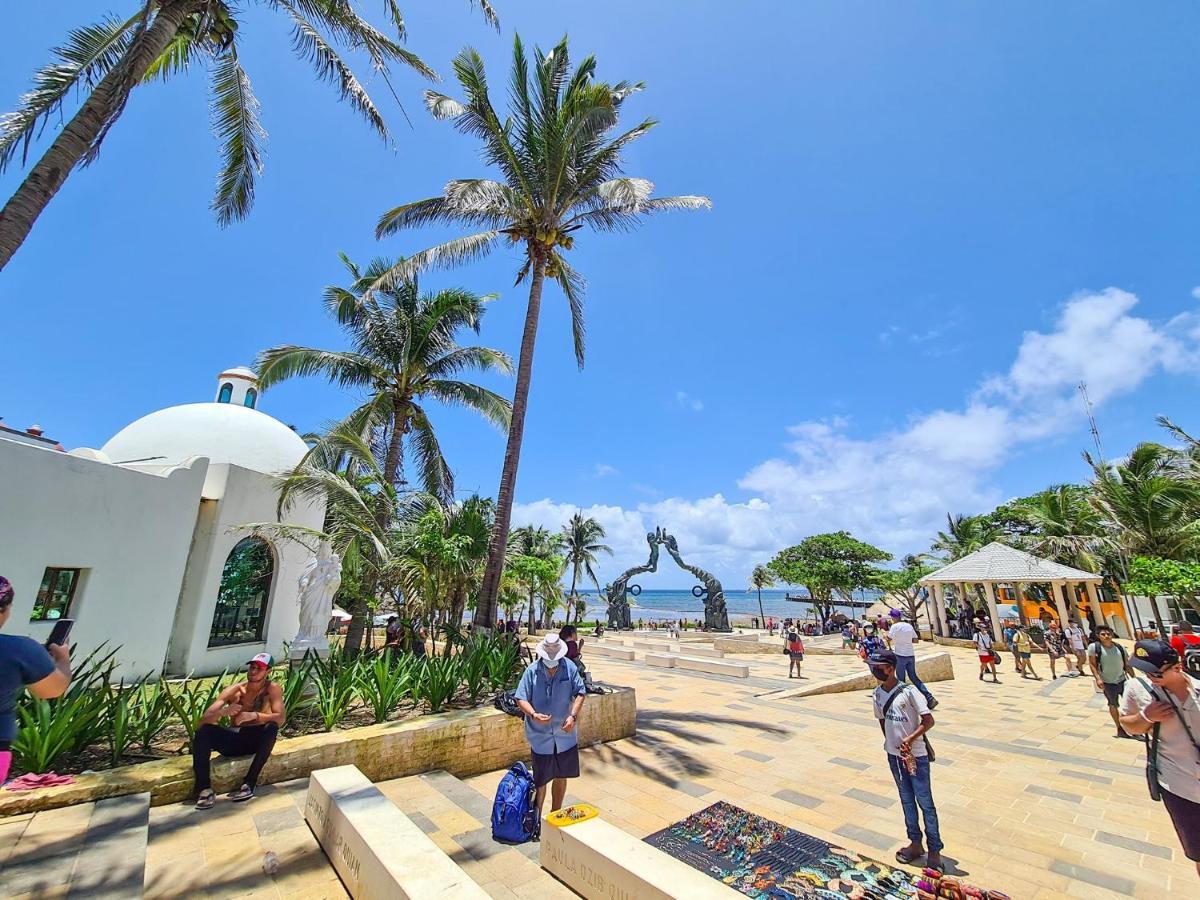 Apartamento En Fraccionamiento Privado 6 Personas Con Piscina Cerca De La Playa プレヤデルカーメン エクステリア 写真